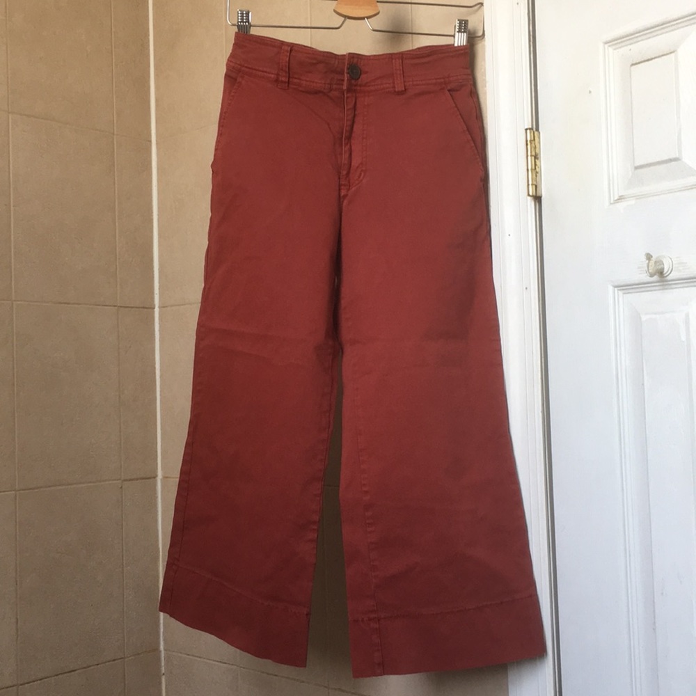 LUCKY BRAND red culottes! - Picture 1 of 7